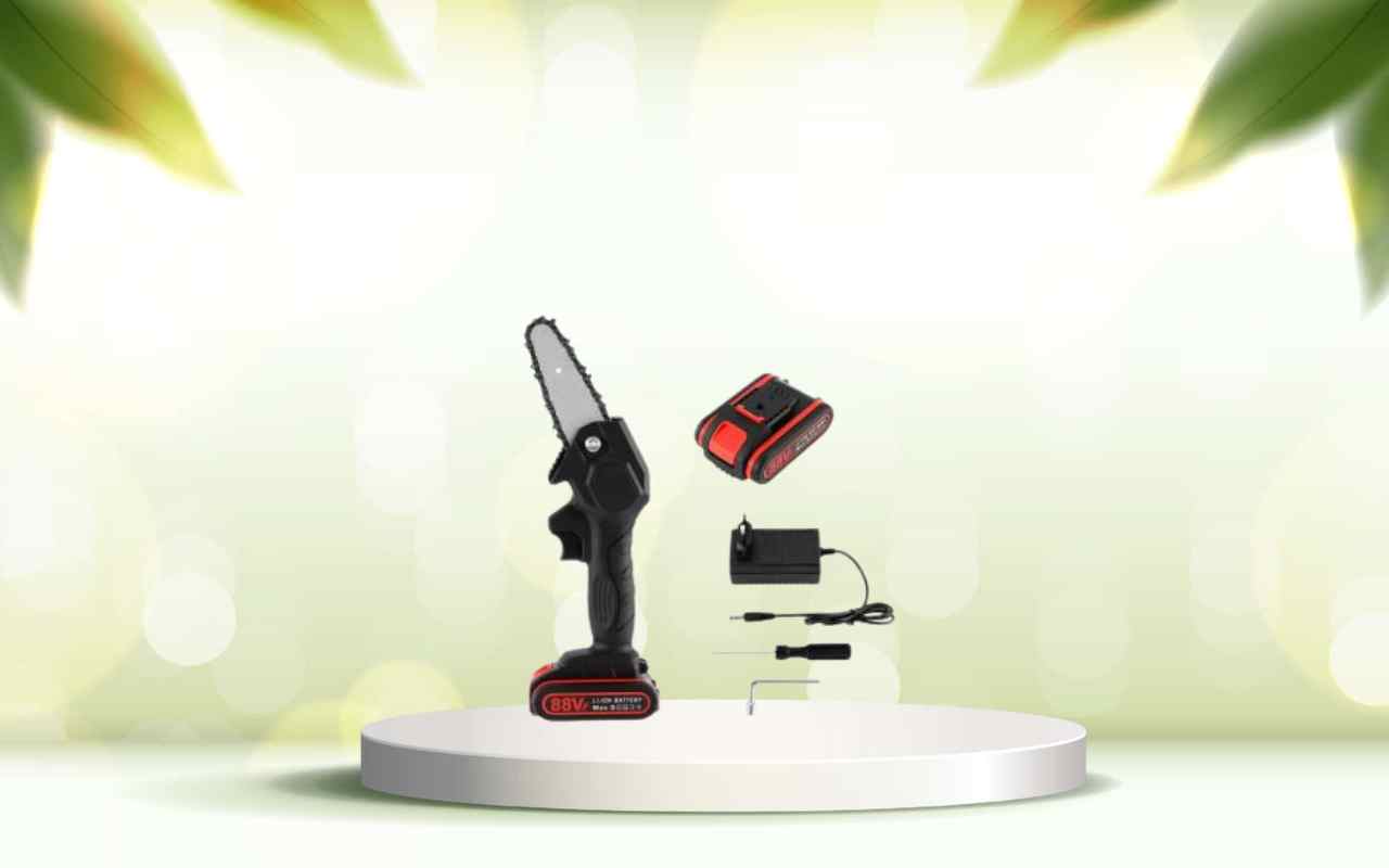 Mini motosega a batteria: scopri il segreto per un giardino perfetto senza fatica