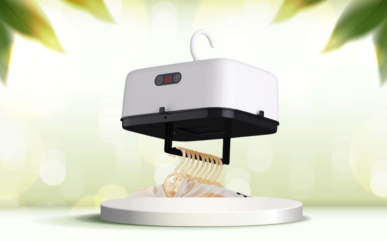 Scopri come asciugare i tuoi vestiti in fretta con l’asciugatrice compatta portatile